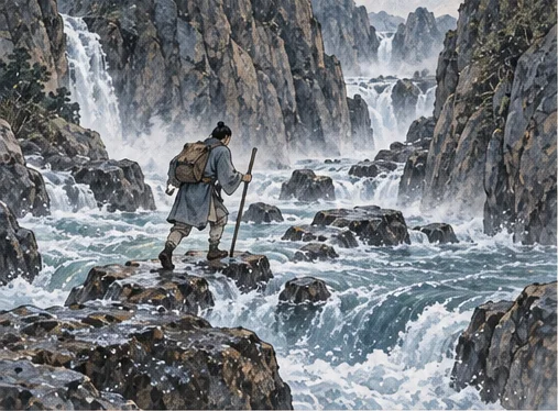 Water above Water: Stay true through repeated danger