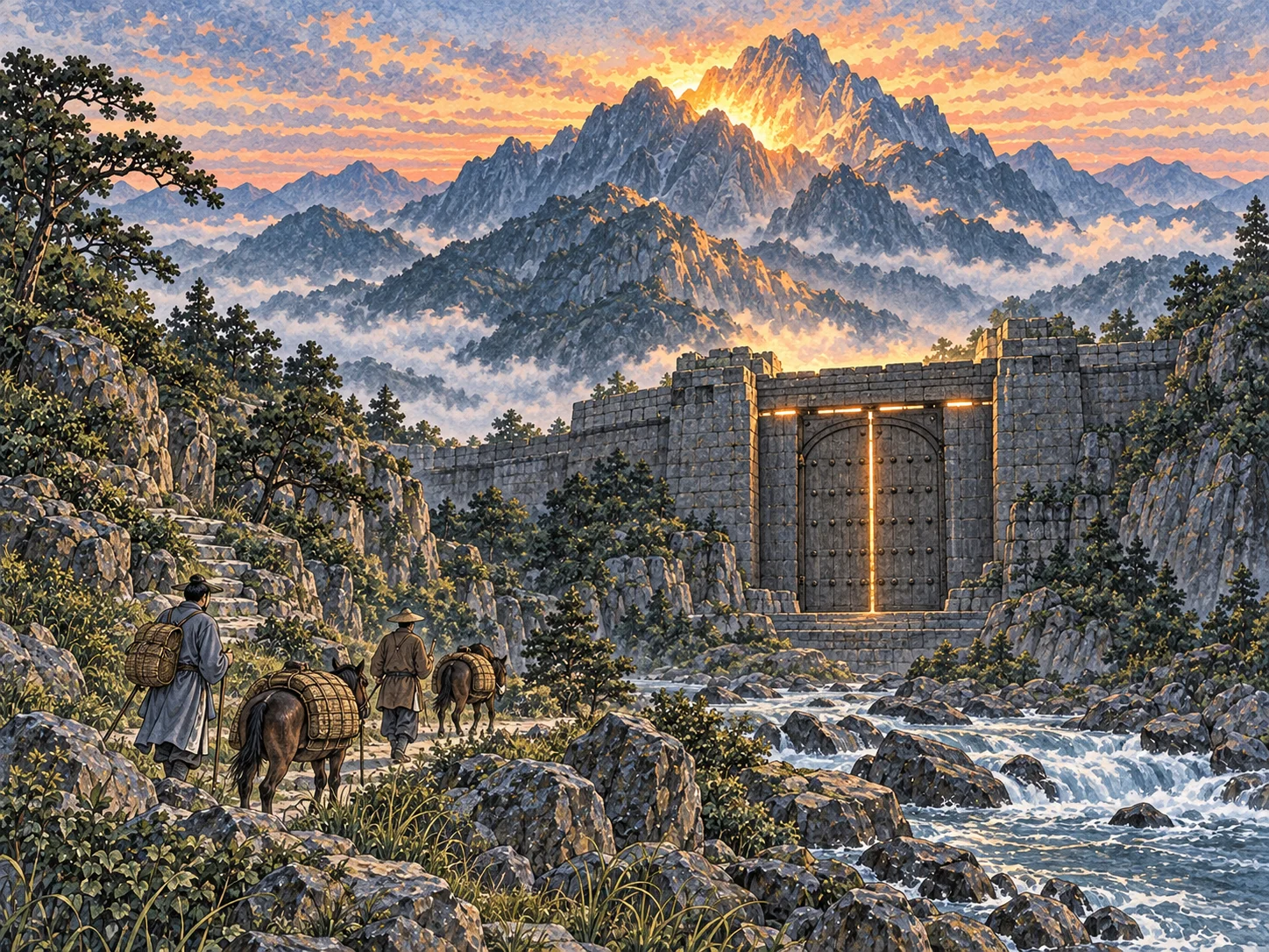 Heaven in Mountain: Store strength for the right time