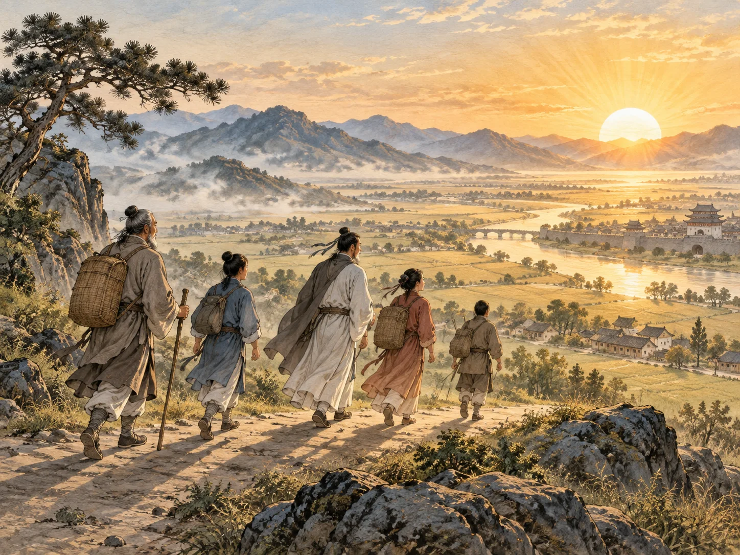 Light above Earth: Let progress become visible