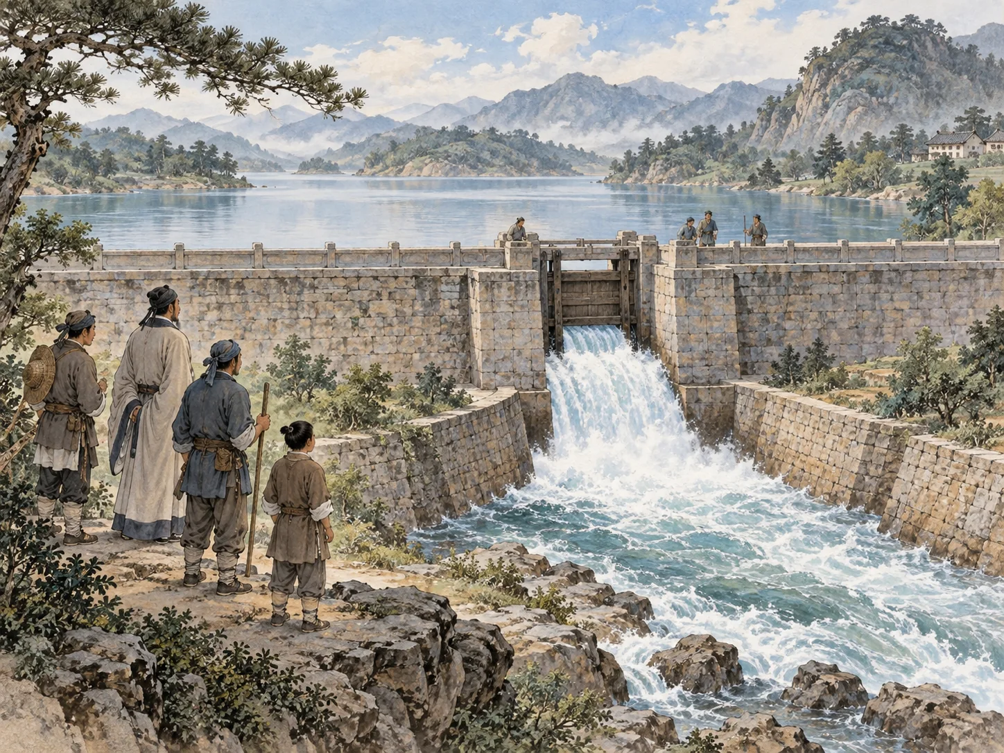 Lake above Heaven: Decide in the open