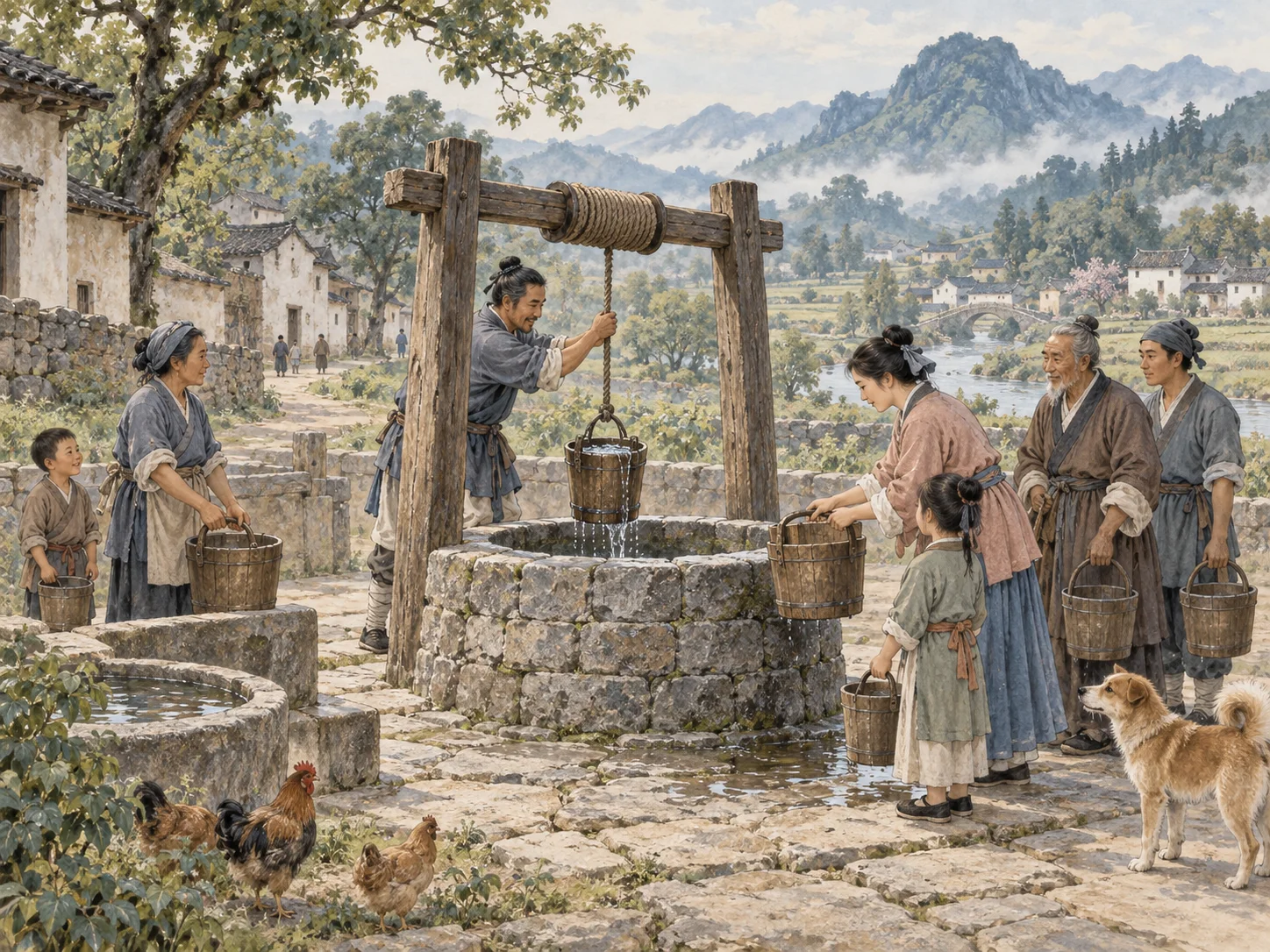 An old well · Restore what serves all.