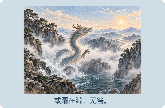 A possible leap from the depths