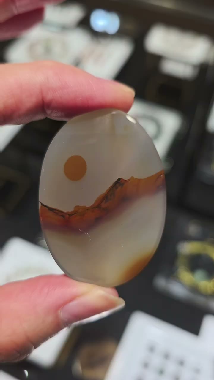 Film frame of the exact agate
